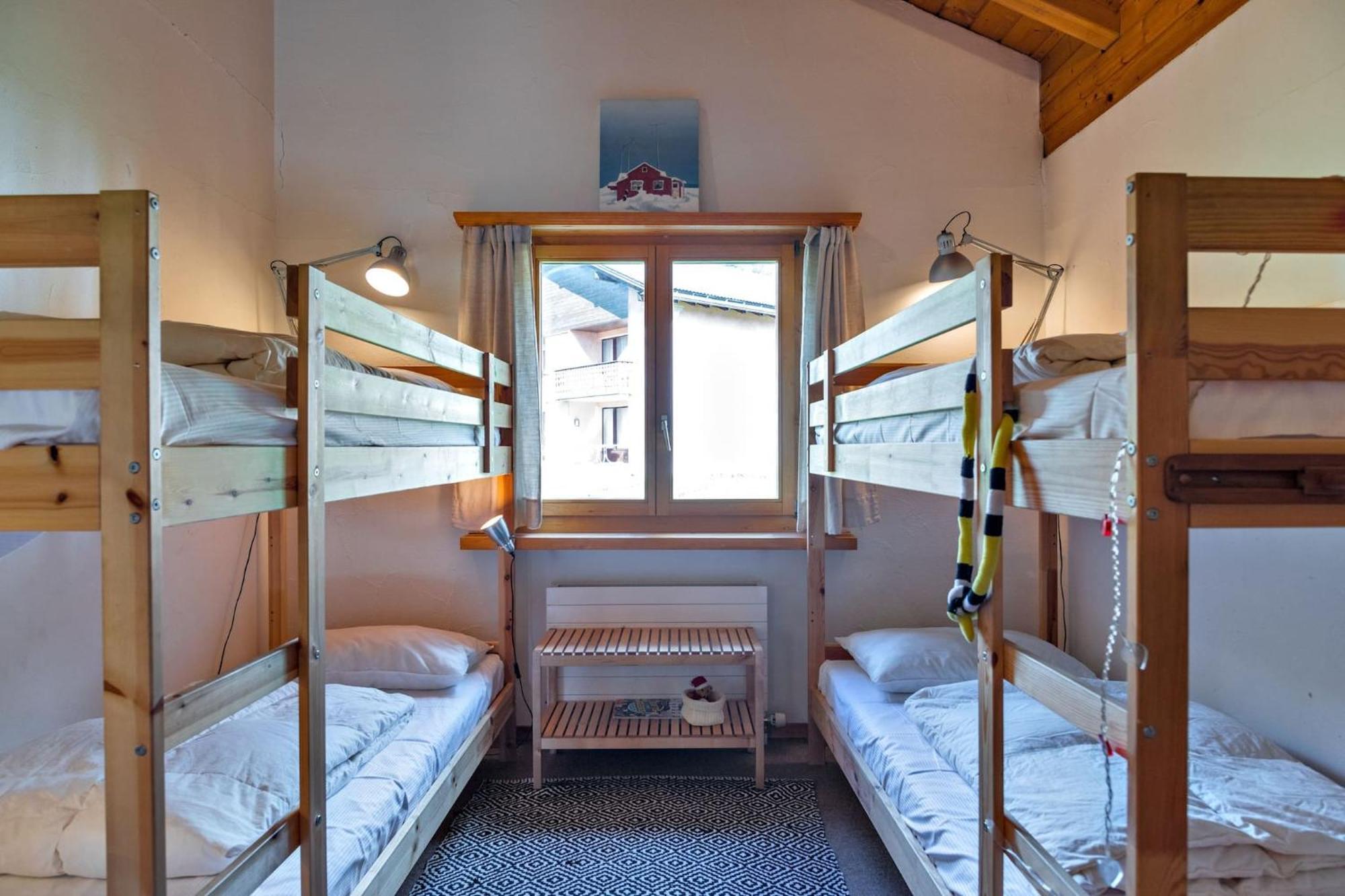 Ferienwohnung Chesa Panorama B - La Punt Exterior foto